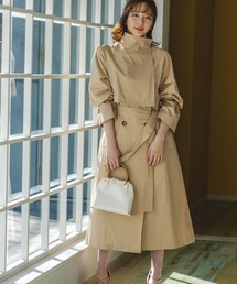 Andemiu | スタンドトレンチコート265204(トレンチコート)