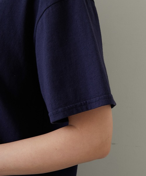 CALUX（キャラクス）の「【CALUX】プリントTシャツ/MOUNTAIN（Tシャツ/カットソー・レディース・ネイビー・FREE）」の10枚目の写真