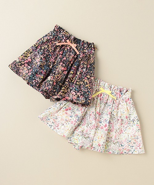 sense of wonder（センスオブワンダー）の「フェルダキュロットスカート【日本製】（その他パンツ・キッズ・ブラック/キナリ・110cm/100cm/120cm/130cm/80-90cm）」の7枚目の写真