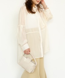 RANDA | シャイニーシアーシャツ(シャツ/ブラウス)