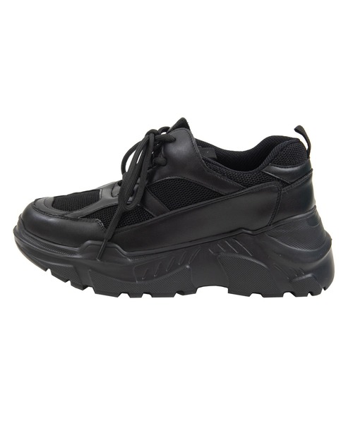 PUNYUS（プニュズ）の「プラットフォームスニーカー（スニーカー・レディース・ブラック・1/2/4/3）」の4枚目の写真