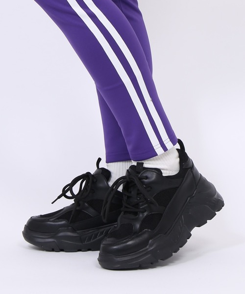 PUNYUS（プニュズ）の「プラットフォームスニーカー（スニーカー・レディース・ブラック・1/2/4/3）」の13枚目の写真