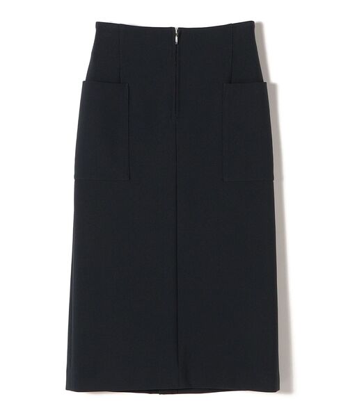 SHIPS（シップス）の「〈手洗い可能〉フロントジップストレッチタイトスカート◇（スカート・レディース・ダークグレー/ナチュラル/ライトグリーン・40/38/36）」の10枚目の写真