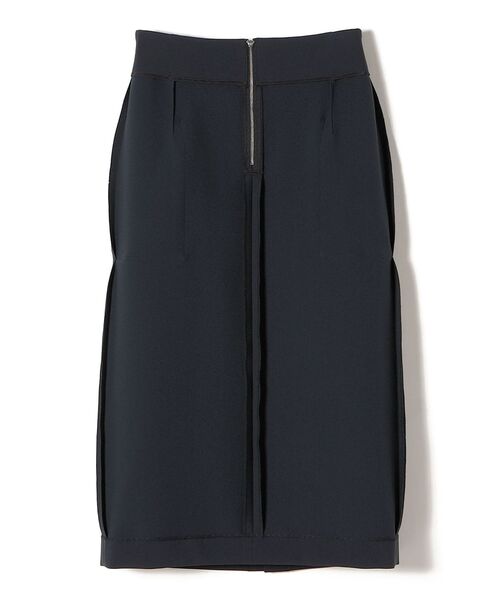 SHIPS（シップス）の「〈手洗い可能〉フロントジップストレッチタイトスカート◇（スカート・レディース・ダークグレー/ナチュラル/ライトグリーン・40/38/36）」の14枚目の写真