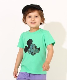 Disney（ディズニー）の「親子お揃い ディズニー 立体プリント Tシャツ 6540K（Tシャツ/カットソー・キッズ）」