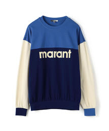 ISABEL MARANT AFTONE コットン ロゴスエットプルオーバー