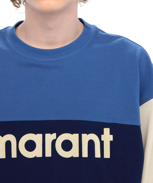 ISABEL MARANT(イザベルマラン)の「ISABEL MARANT AFTONE コットン ロゴスエットプルオーバー(スウェット・メンズ・ピンク系その他/ブルー系その他3・S/M)」の10枚目の写真