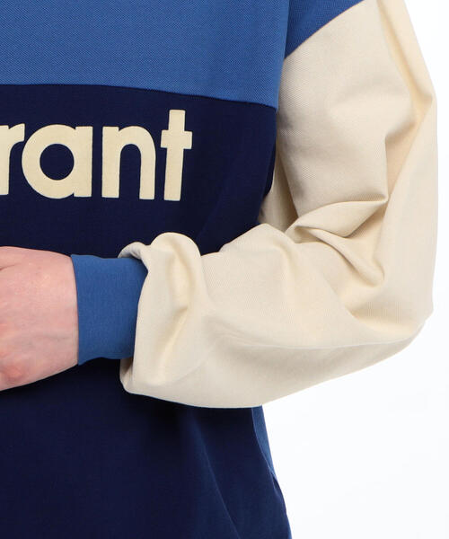 ISABEL MARANT(イザベルマラン)の「ISABEL MARANT AFTONE コットン ロゴスエットプルオーバー(スウェット・メンズ・ピンク系その他/ブルー系その他3・S/M)」の11枚目の写真
