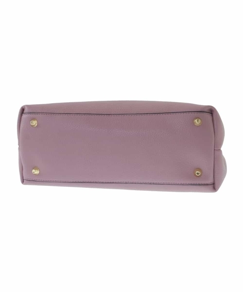 OFUON le MK(オフオンルエムケー)の「スマホショルダー付きスクエアーバッグ(トートバッグ・レディース・ライトピンク/ベージュ/ブラック・38)」の6枚目の写真