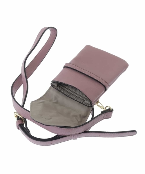 OFUON le MK(オフオンルエムケー)の「スマホショルダー付きスクエアーバッグ(トートバッグ・レディース・ライトピンク/ベージュ/ブラック・38)」の14枚目の写真