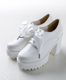 attagirl | 厚底レースアップブーティー(ドレスシューズ)