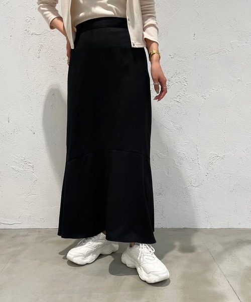 apres jour mignon(アプレジュールミニョン)の「マーメイドスカート【SETUP着用可能】【ZOZOTOWN限定アイテム】(スカート・レディース・ピンク系その他2/グレイッシュベージュ/ブラック/ブルー・MEDIUM/SMALL/X-LARGE)」の7枚目の写真