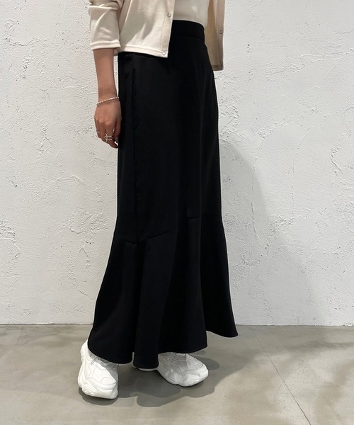 apres jour mignon(アプレジュールミニョン)の「マーメイドスカート【SETUP着用可能】【ZOZOTOWN限定アイテム】(スカート・レディース・ピンク系その他2/グレイッシュベージュ/ブラック/ブルー・MEDIUM/SMALL/X-LARGE)」の8枚目の写真