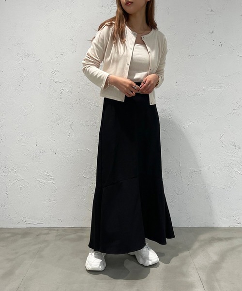 apres jour mignon(アプレジュールミニョン)の「マーメイドスカート【SETUP着用可能】【ZOZOTOWN限定アイテム】(スカート・レディース・ピンク系その他2/グレイッシュベージュ/ブラック/ブルー・MEDIUM/SMALL/X-LARGE)」の10枚目の写真