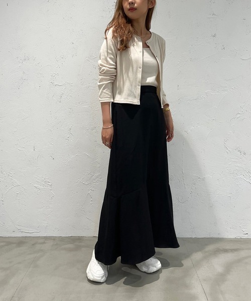 apres jour mignon(アプレジュールミニョン)の「マーメイドスカート【SETUP着用可能】【ZOZOTOWN限定アイテム】(スカート・レディース・ピンク系その他2/グレイッシュベージュ/ブラック/ブルー・MEDIUM/SMALL/X-LARGE)」の11枚目の写真