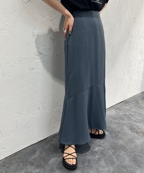 apres jour mignon(アプレジュールミニョン)の「マーメイドスカート【SETUP着用可能】【ZOZOTOWN限定アイテム】(スカート・レディース・ピンク系その他2/グレイッシュベージュ/ブラック/ブルー・MEDIUM/SMALL/X-LARGE)」の22枚目の写真