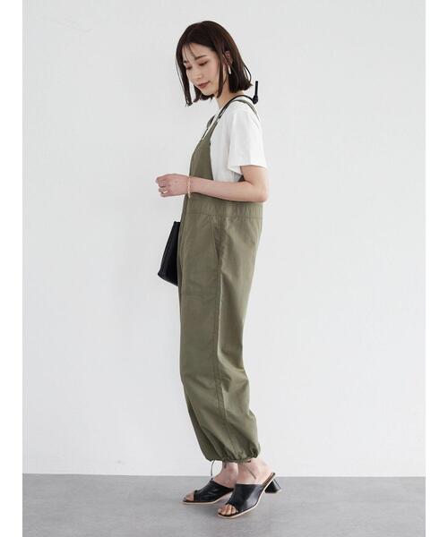 Green Parks（グリーンパークス）の「裾ドロストサロペット