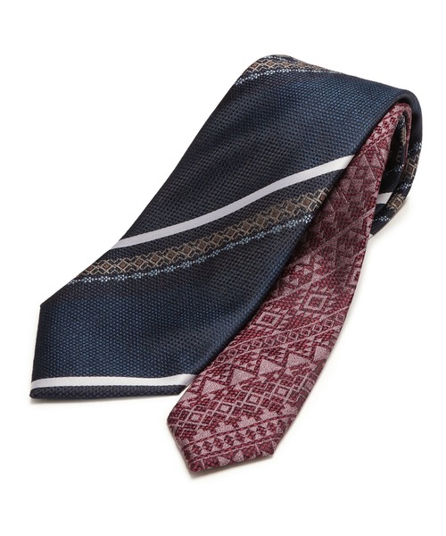 TOKYO SHIRTS(トウキョウシャツ)の「アステカ風デザイン チェンジネクタイ(ネクタイ・メンズ・その他6/その他8/その他9/その他15/その他5/その他2/その他7/その他4/その他14/その他12/その他13/その他11/その他1/その他3/その他10/その他16・FREE)」の4枚目の写真