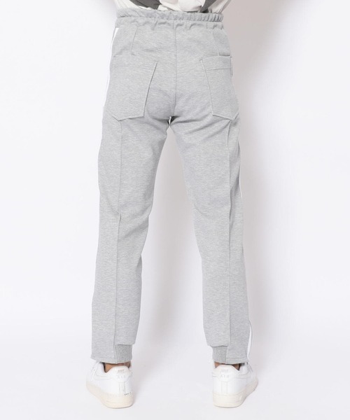 FranCisT_MOR.K.S.(フランシストモークス)の「FranCisT_MOR.K.S./フランシストモークス/DubDope 3D Emb. 2WAY PANT/ライン刺繍パンツ(スウェットパンツ・メンズ・ブラック/グレー・2/4/3)」の13枚目の写真