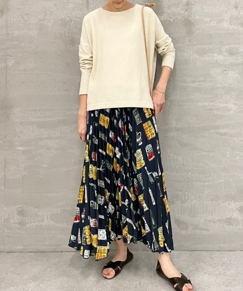 BEARDSLEY（ビアズリー）の「Marketスカート（スカート・レディース・ネイビー・FREE）」の7枚目の写真