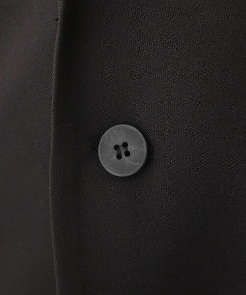 OPAQUE.CLIP（オペークドットクリップ）の「◆ハイストレッチツイル　テーラードジャケット【UNISEX】（テーラードジャケット・レディース・ブラック/グレー・40/38/42/36）」の12枚目の写真