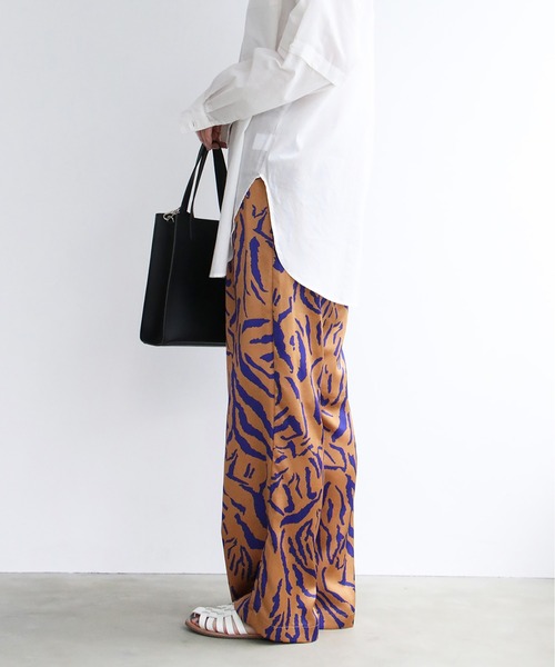 notch.（ノッチ）の「ゼブラパンツ（その他パンツ・レディース・ブラック/オレンジ・M/TM）」の8枚目の写真