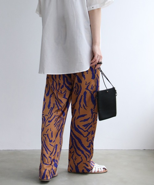 notch.（ノッチ）の「ゼブラパンツ（その他パンツ・レディース・ブラック/オレンジ・M/TM）」の10枚目の写真