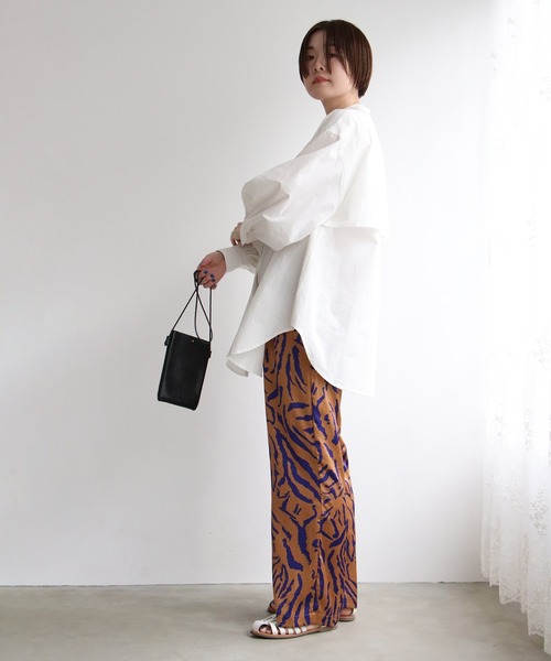 notch.（ノッチ）の「ゼブラパンツ（その他パンツ・レディース・ブラック/オレンジ・M/TM）」の12枚目の写真