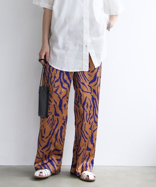 notch.（ノッチ）の「ゼブラパンツ（その他パンツ・レディース・ブラック/オレンジ・M/TM）」の9枚目の写真