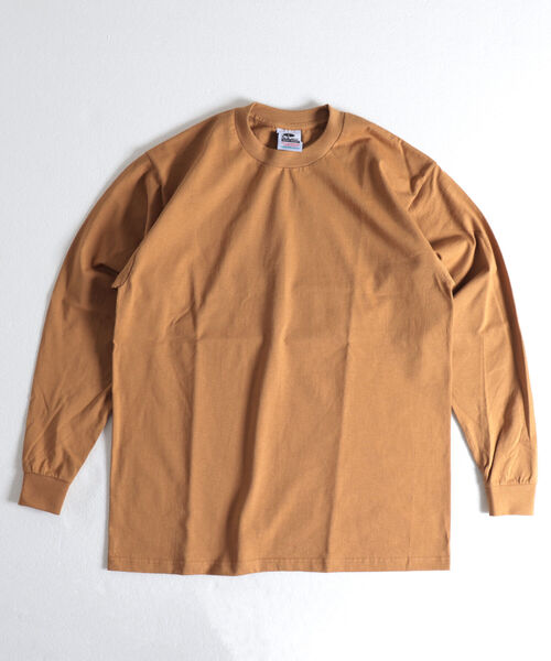 PRO CLUB （プロクラブ）の「【PRO CLUB/プロクラブ】6.5オンス ヘビーウエイト ビッグシルエットクルーネックロンT（Tシャツ/カットソー・メンズ・ホワイト/ブラック/グレー/マスタード・LARGE/X-LARGE）」の20枚目の写真