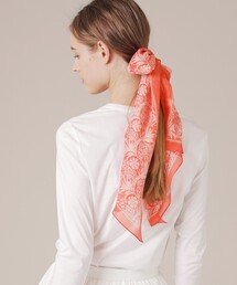 MACKINTOSH LONDON（マッキントッシュ ロンドン）の「【BIBURY FLOWER 001】剣先スカーフ（ストール/ショール）」