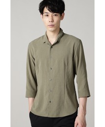 HIGH STREET∴リフラクスショートウイング7分袖シャツ