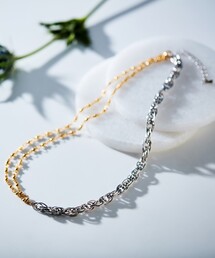 THE SHOP TK  | 【Nerine】2wayミックスチェーンネックレス(ネックレス)