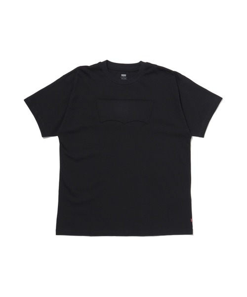 Levi's(リーバイス)の「グラフィックTシャツ エンボス CAVIAR(Tシャツ/カットソー・レディース・ブラック・S/M/XS)」の7枚目の写真