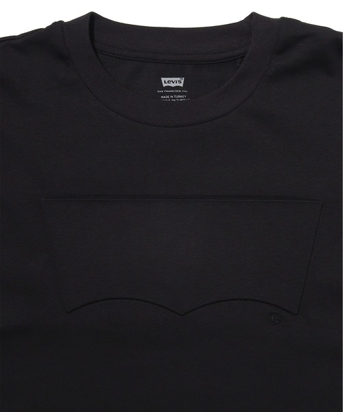 Levi's(リーバイス)の「グラフィックTシャツ エンボス CAVIAR(Tシャツ/カットソー・レディース・ブラック・S/M/XS)」の10枚目の写真