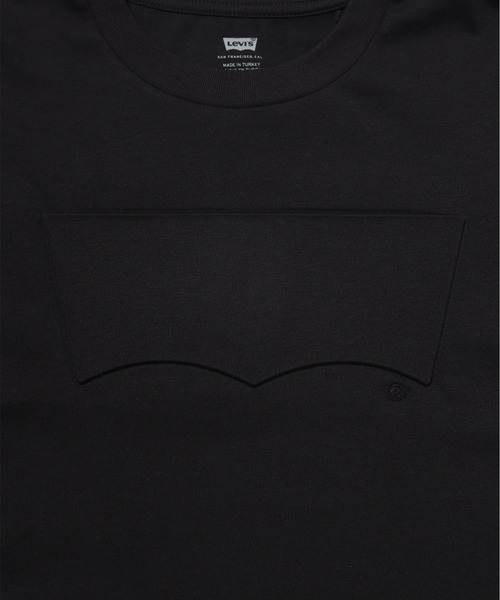 Levi's(リーバイス)の「グラフィックTシャツ エンボス CAVIAR(Tシャツ/カットソー・レディース・ブラック・S/M/XS)」の13枚目の写真