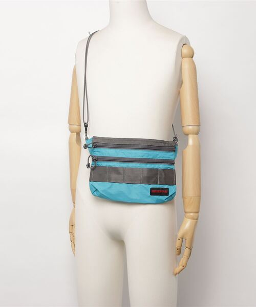 BRIEFING(ブリーフィング)の「【ブリーフィングゴルフ】SACOCHE S SL PACKABLE/サコッシュS SL パッカブル(ショルダーバッグ・メンズ・パープル/ブラック/ブルー・FREE)」の4枚目の写真