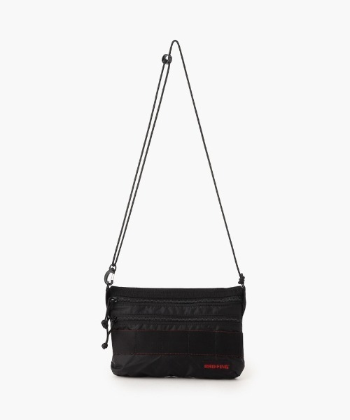 BRIEFING(ブリーフィング)の「【ブリーフィングゴルフ】SACOCHE S SL PACKABLE/サコッシュS SL パッカブル(ショルダーバッグ・メンズ・パープル/ブラック/ブルー・FREE)」の2枚目の写真