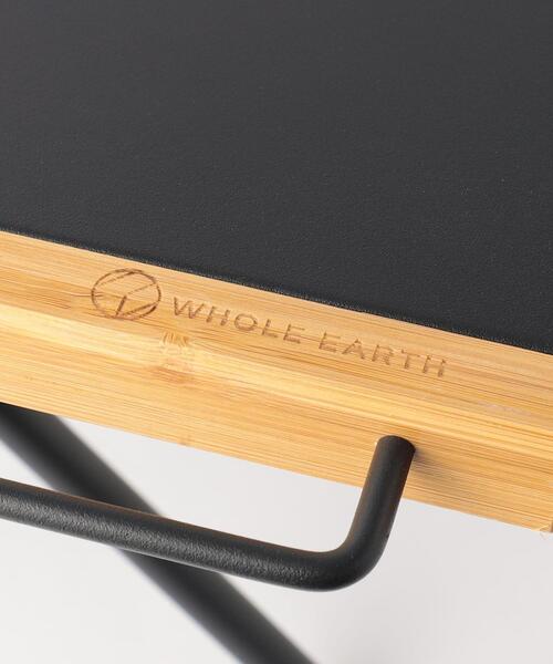 green label relaxing(グリーンレーベルリラクシング)の「< Whole Earth(ホールアース)>サイド テーブル(アウトドアグッズ・レディース・ブラック・FREE)」の7枚目の写真