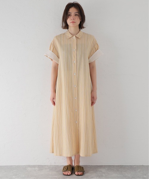 Spick & Span（スピックアンドスパン）の「MANTECOストライプシャツワンピース（シャツワンピース・レディース・その他10/その他18・FREE）」の15枚目の写真