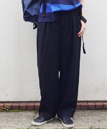 JOURNAL STANDARD LUXE | リネンキャンバスワッシャー タックパンツ(その他パンツ)