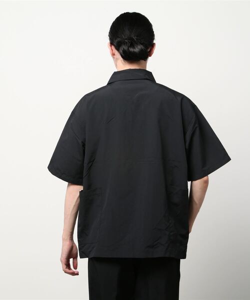 WILD THINGS(ワイルドシングス)の「Schott×WILD THINGS/ショット×ワイルドシングス/CAMP ZIPUP SHIRT/キャンプ ジップアップ シャツ(シャツ/ブラウス・メンズ・グレー/ブラック/オリーブ・LARGE/X-LARGE/MEDIUM)」の17枚目の写真