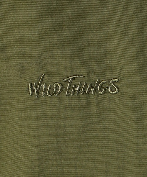 WILD THINGS(ワイルドシングス)の「Schott×WILD THINGS/ショット×ワイルドシングス/CAMP ZIPUP SHIRT/キャンプ ジップアップ シャツ(シャツ/ブラウス・メンズ・グレー/ブラック/オリーブ・LARGE/X-LARGE/MEDIUM)」の13枚目の写真
