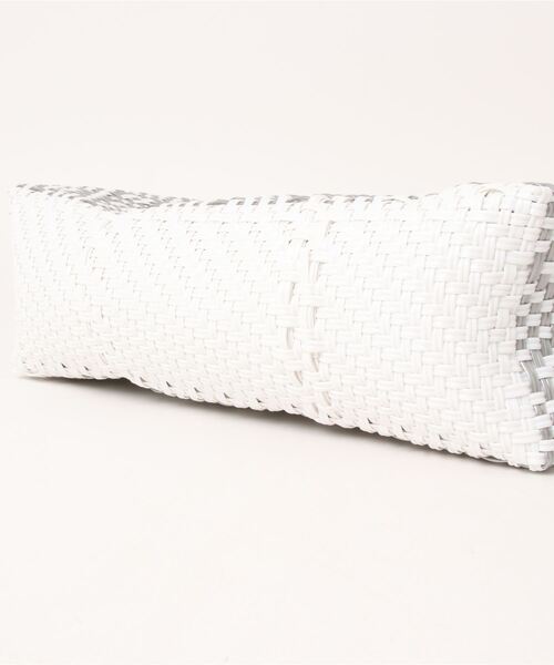 salle de bal（サルデバル）の「メルカドバッグ ダイアモンド カゴバッグ トートバッグ 買い物バッグ M DAIMOND M RAB（かごバッグ・レディース・シルバー/ブラック/ゴールド・FREE）」の5枚目の写真