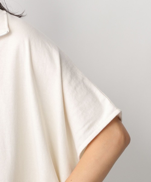 LEPSIM（レプシィム）の「ハーフジップポンチョチュニック