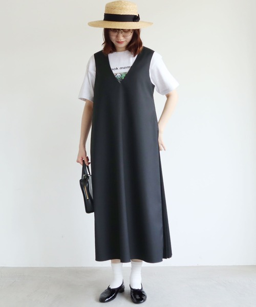 fig Ｌondon（フィグロンドン）の「chic アンブレラ　ジャンバーSK（ジャンパースカート・レディース・ブラック・FREE）」の21枚目の写真