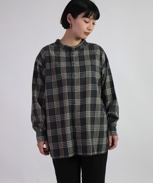 D.M.G. | [D.M.G. / ディーエムジー] オーガニックコットンツイルチェック 2WAYシャツ(シャツ/ブラウス)