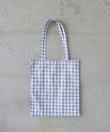 EFOLE | 【EFOLE】 ロゴ刺しゅう チェック柄 トートバッグ(トートバッグ)