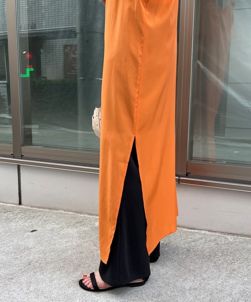 SHENERY（シーナリー）の「レイヤードタイトキャミワンピース（ワンピース・レディース・オレンジ/ピンク・FREE）」の19枚目の写真