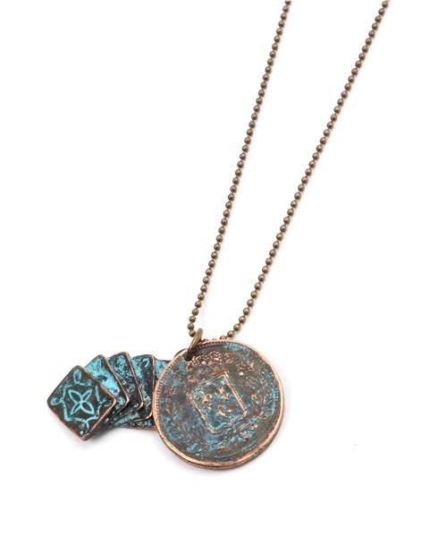 Revo.（レボ）の「Revo. アンティークチャーム チェーンネックレス［巾着袋付き］（ネックレス・メンズ・ゴールド系/ゴールド系1/ゴールド系2・FREE）」の9枚目の写真